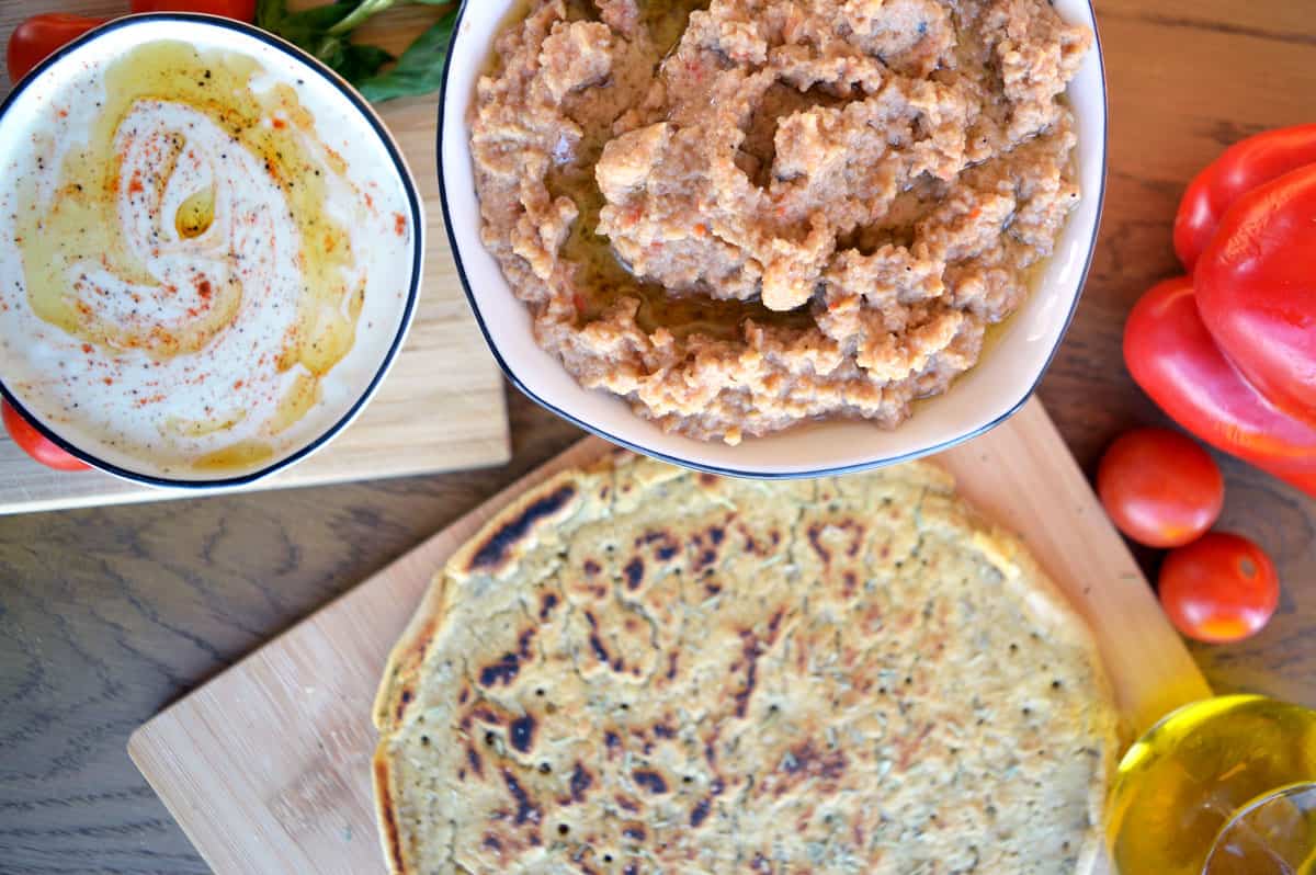 MiddleEastern Inspired Aubergine Dip The Fiery Vegetarian