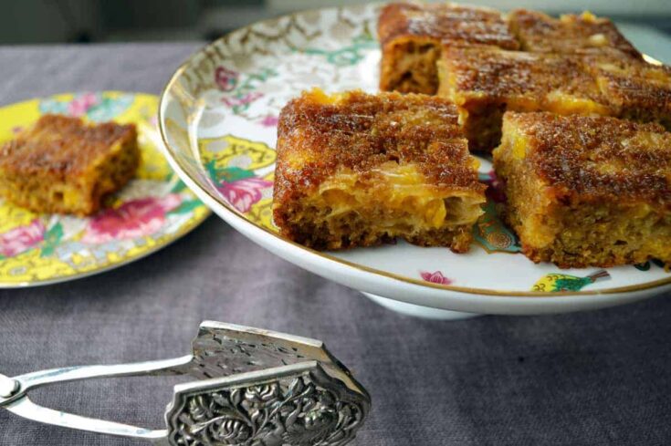 Mandarin Sheet Cake