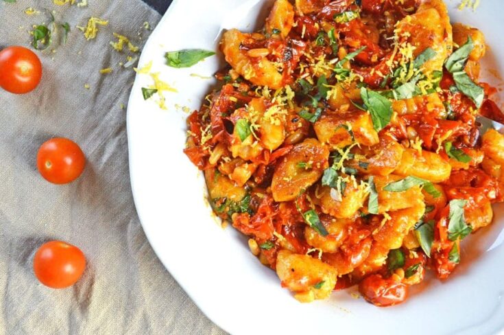Vegan Gnocchi - Homemade, with Tomato Confit