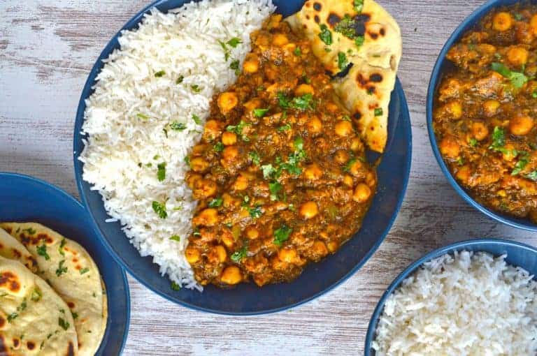 Chickpea Spinach Curry (Chana Palak Masala) The Fiery Vegetarian