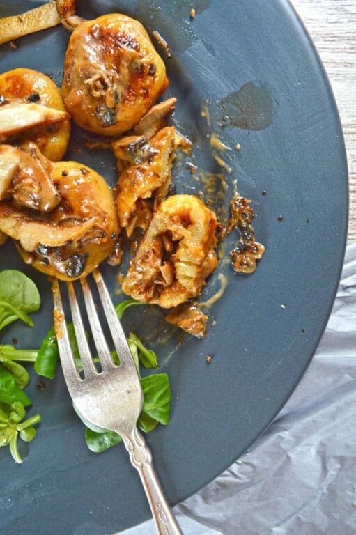 Stuffed Gnocchi with Truffled Mushroom & Caramelized Onion The Fiery