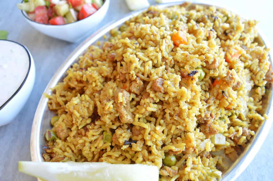 Easy One-Pot Vegetable Biryani - The Fiery Vegetarian