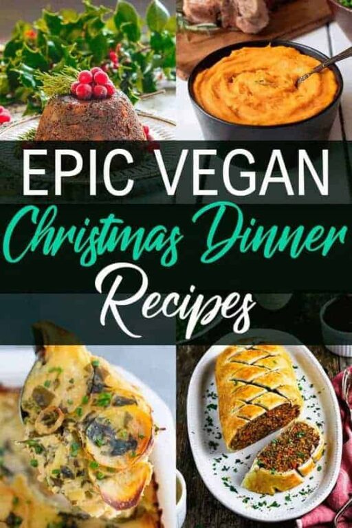 Epic Vegan Christmas Dinner Recipes - The Fiery Vegetarian