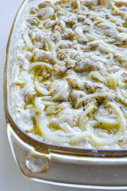 Easy Herbed Garlic Focaccia Bread with Bruschetta Dip The Fiery