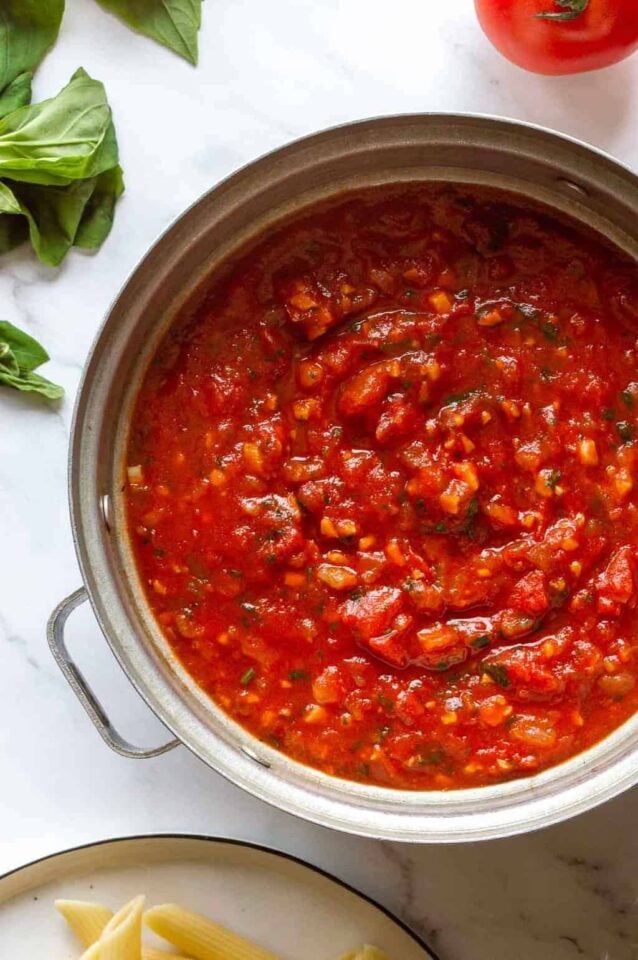 Best Arrabbiata Sauce Recipe EVER The Fiery Vegetarian