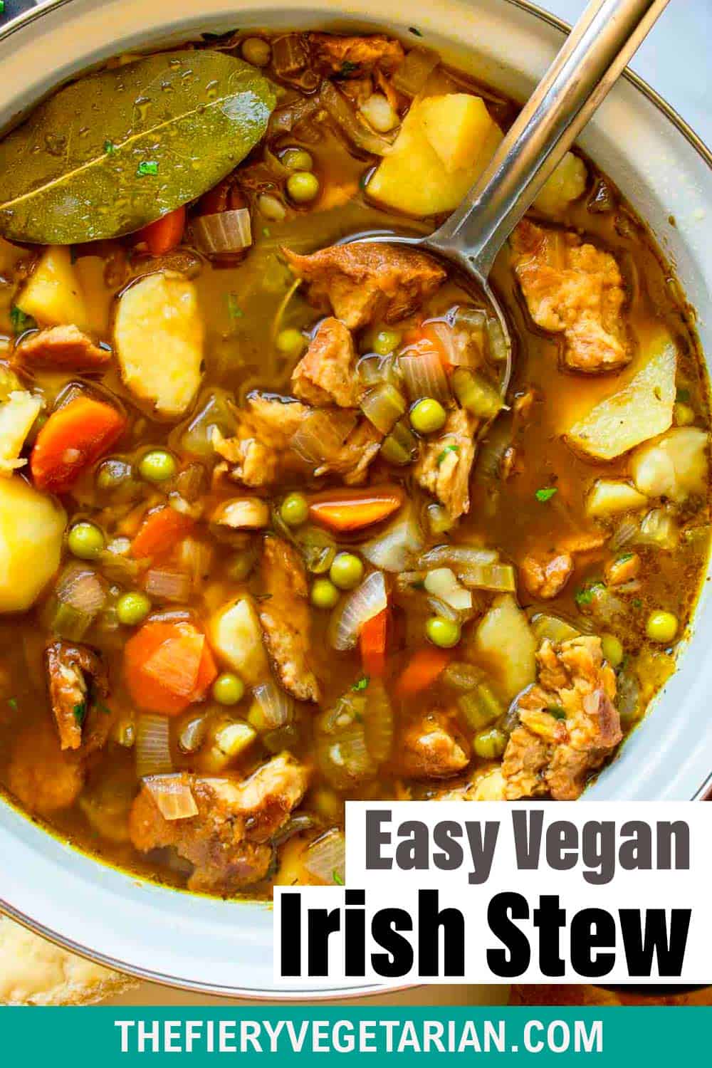 Easy Vegan Irish Stew with Guinness The Fiery Vegetarian