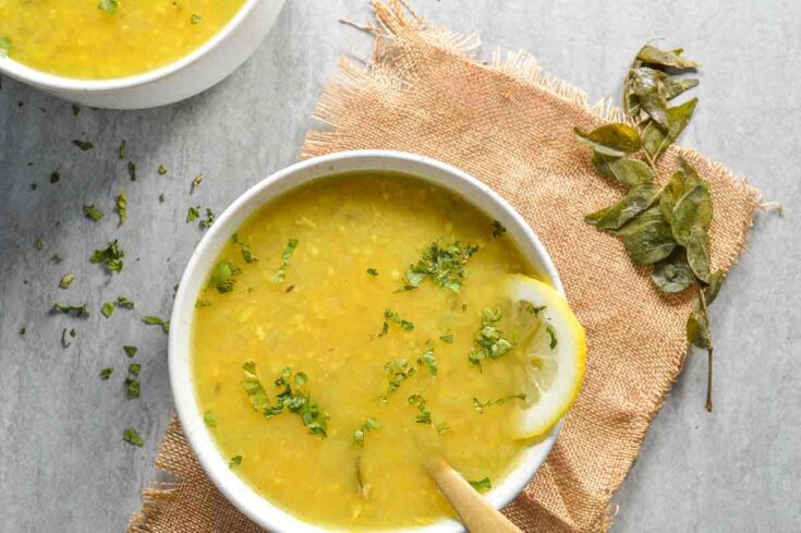 Easy Light Lemon Lentil Soup