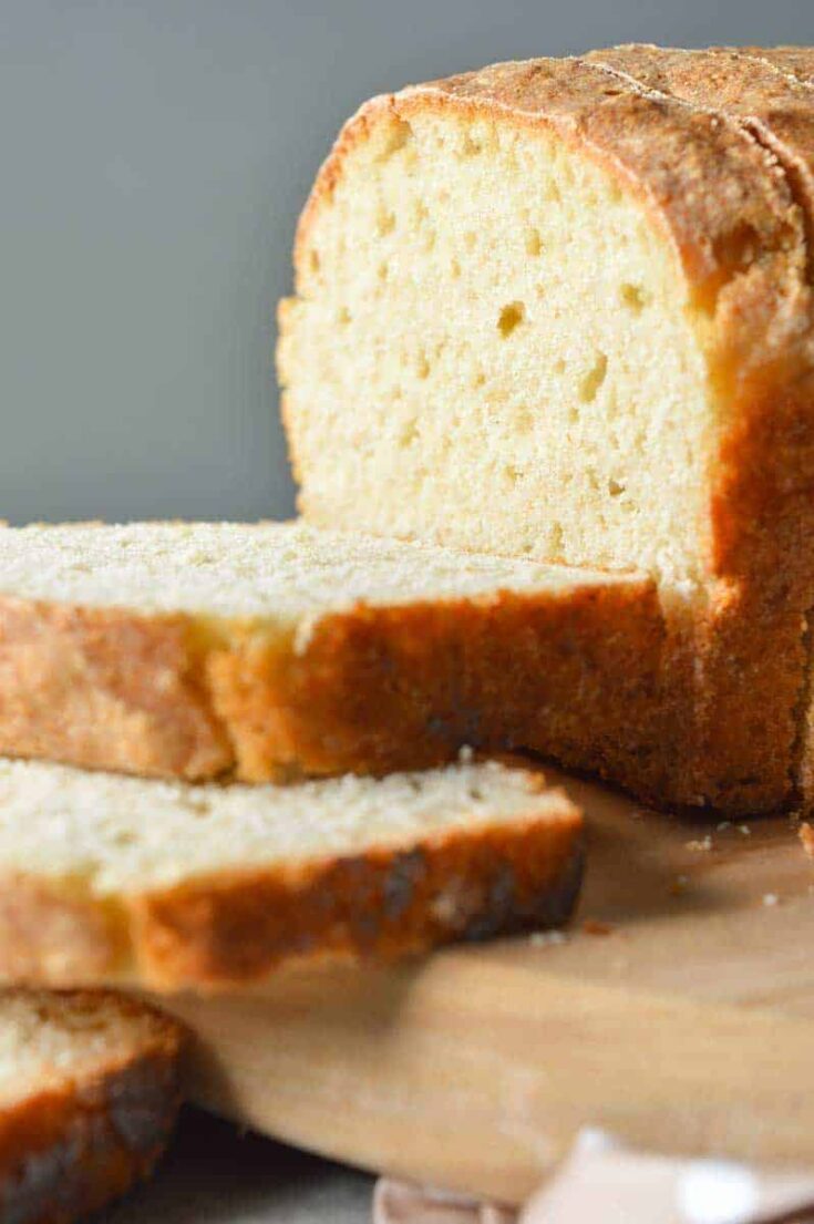 A sliced loaf of bread