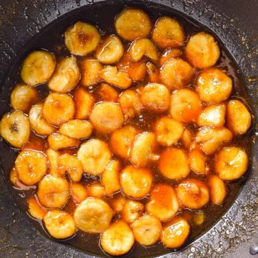 6minute Vegan Banana Foster Recipe The Fiery Vegetarian