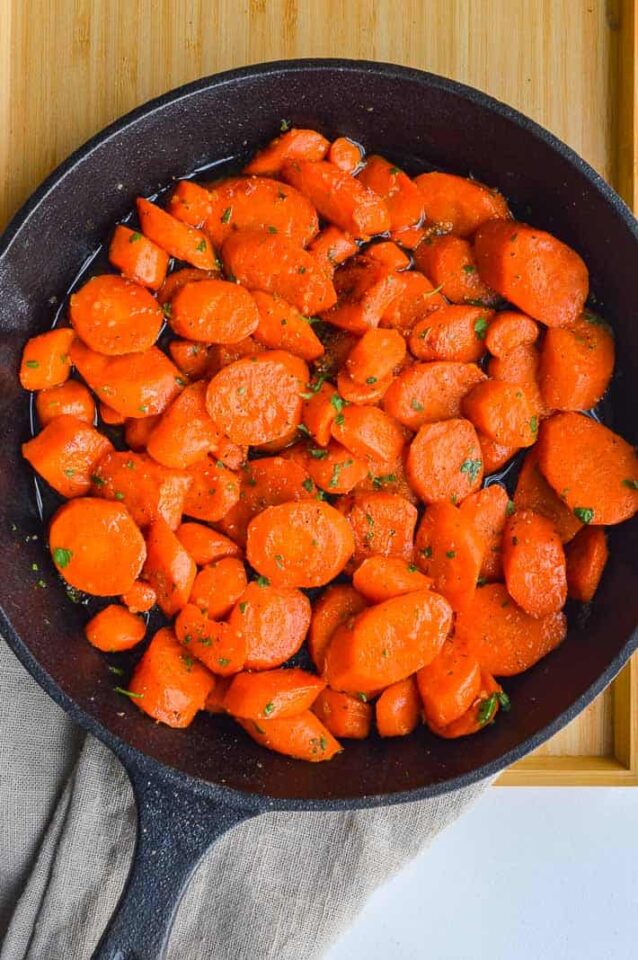 Easy Vegan Glazed Carrots The Fiery Vegetarian