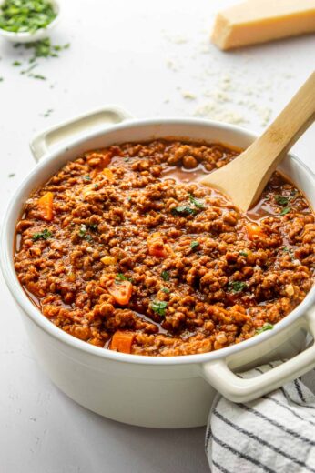 Easy Tasty Quorn Bolognese - The Fiery Vegetarian