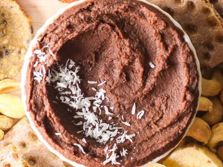 Image for Vegan Dark Chocolate Dessert Hummus