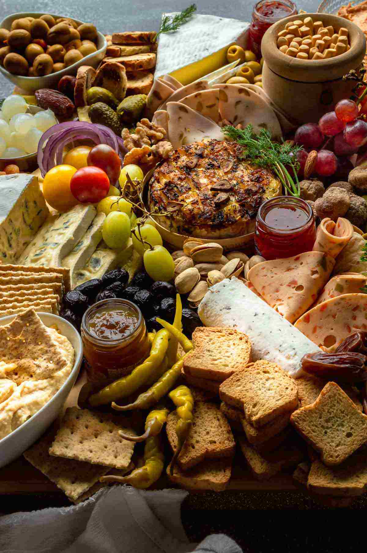 Epic Vegetarian Charcuterie Board (and How to Build it) The Fiery Vegetarian