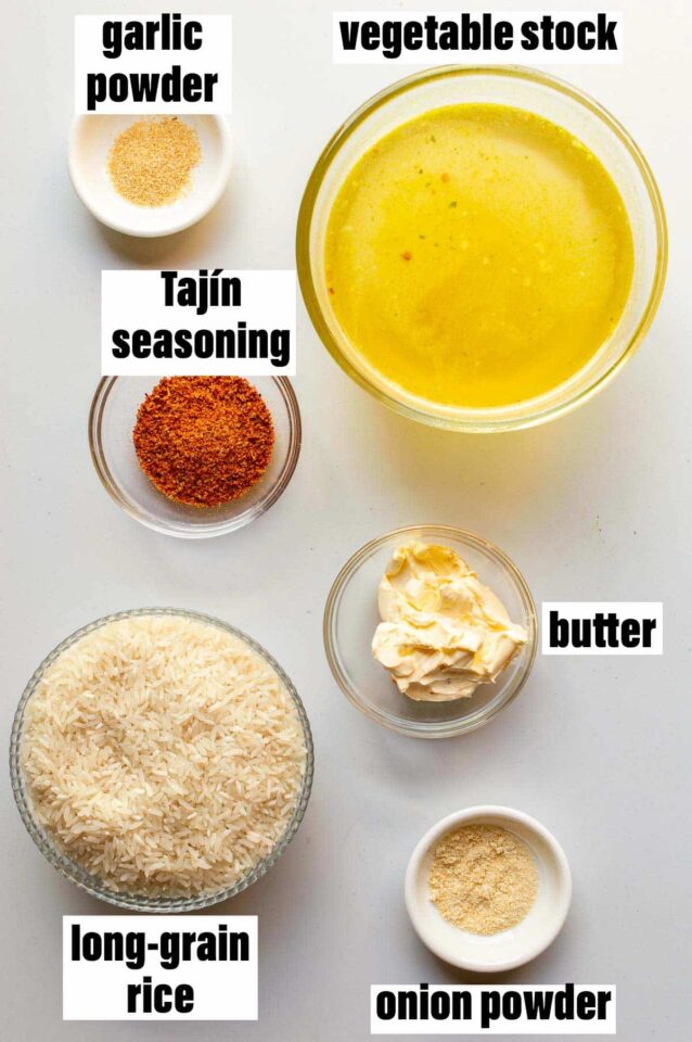 Tasty Tajín Rice Recipe The Fiery Vegetarian