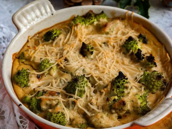 Image for Vegan Cauliflower Cheese 'Christmas Trees'