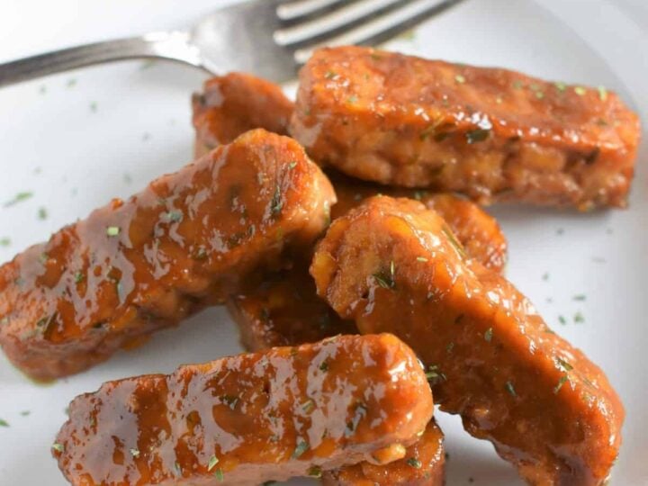 Image for Maple Dijon Baked Tempeh [V, GF]