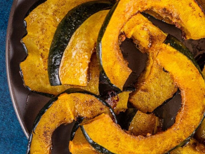 Image for The BEST Maple Roasted Acorn Squash {in the Oven} - Saporito Kitchen