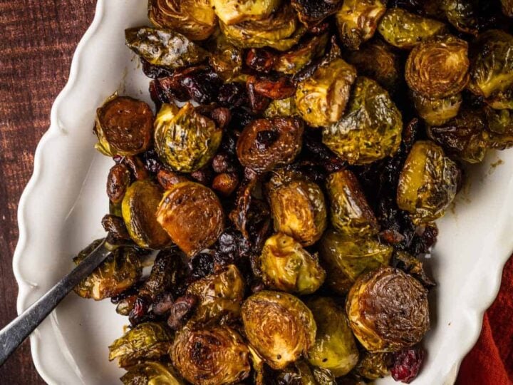 Image for Balsamic Brussels Sprouts (Roasted in the Oven!)