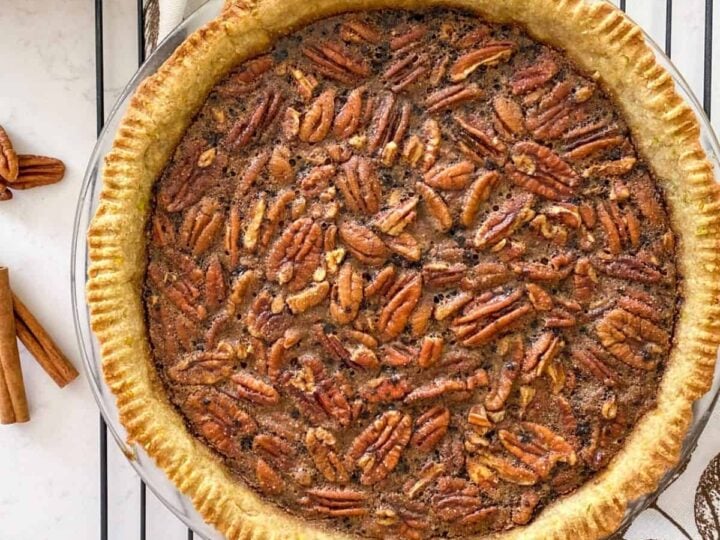 Image for Healthier Vegan Pecan Pie [No Corn Syrup]