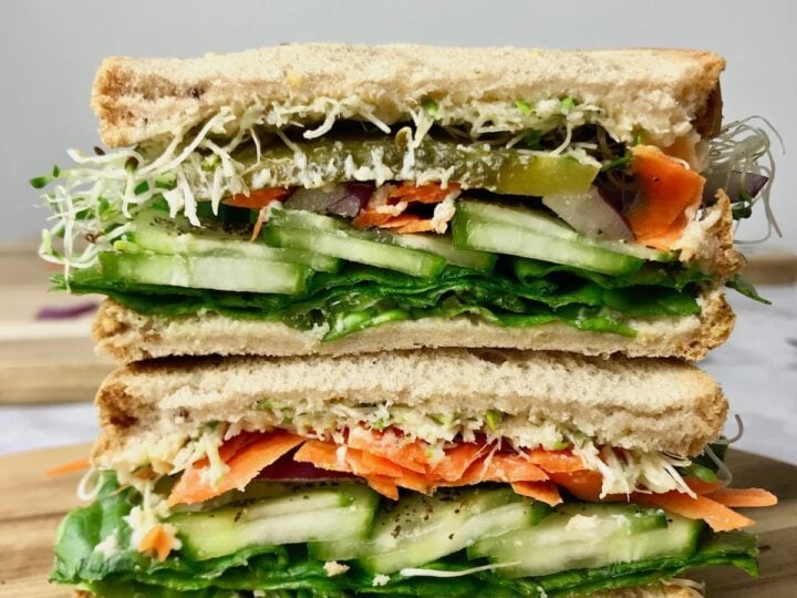 Image for Cucumber Hummus Sandwich