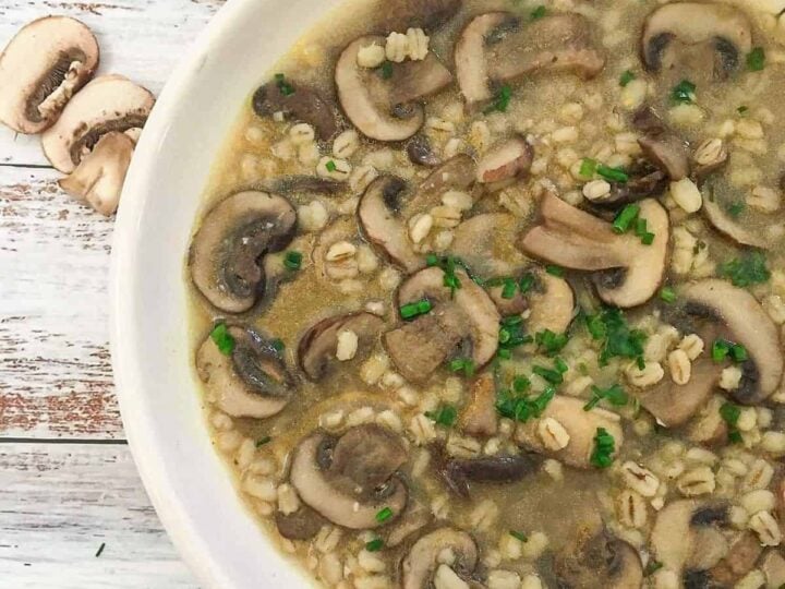 Image for Mushroom Barley Soup [Instant Pot or Stove Top]