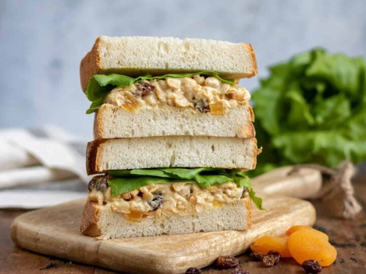 Image for Coronation Chickpea Sandwich