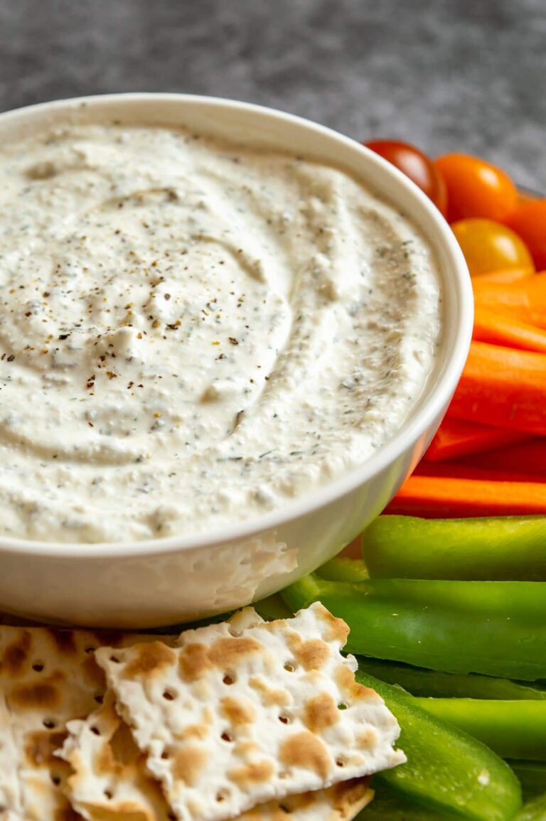 Herbed Cottage Cheese Dip (Boursinstyle!) The Fiery Vegetarian