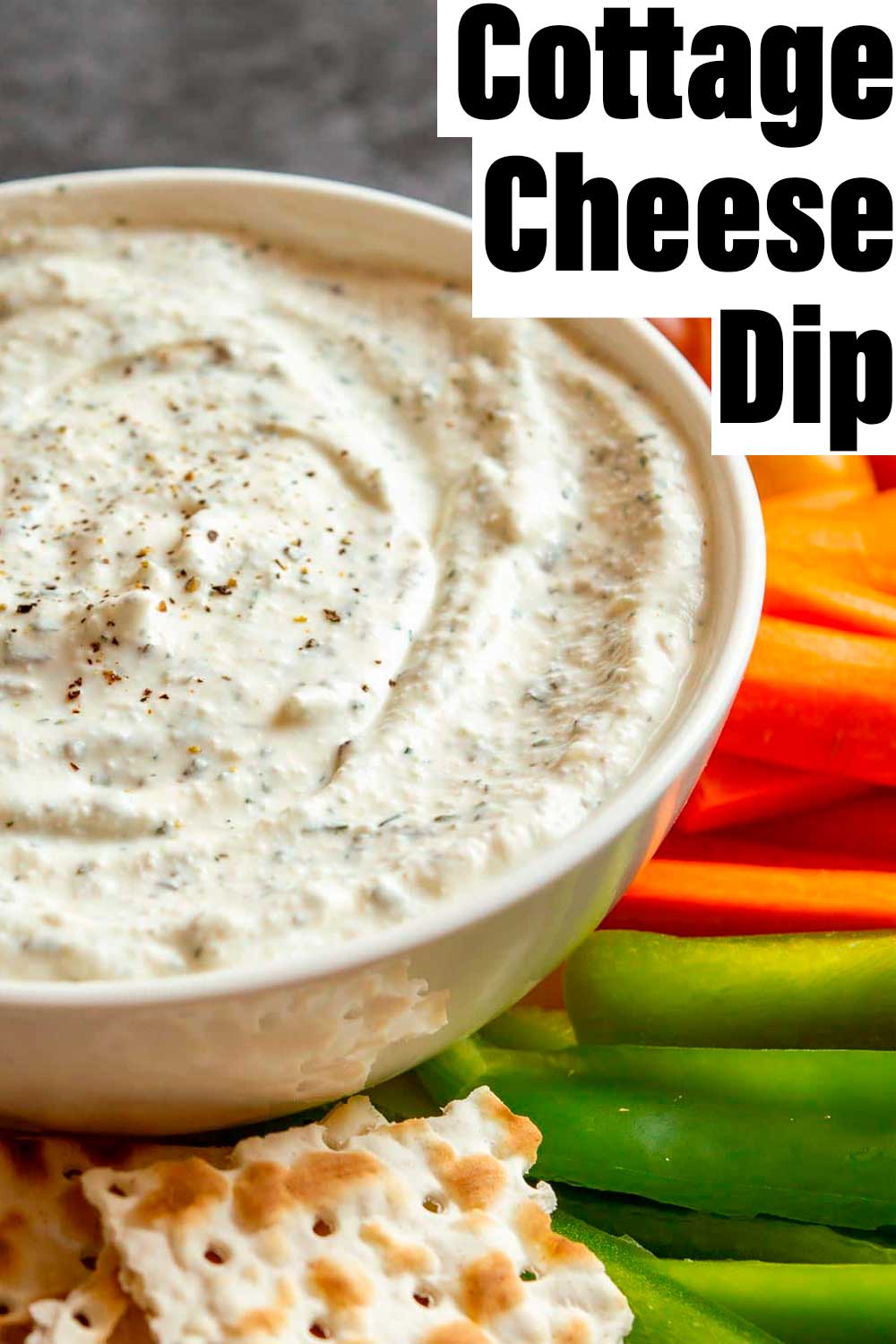Herbed Cottage Cheese Dip (Boursinstyle!) The Fiery Vegetarian