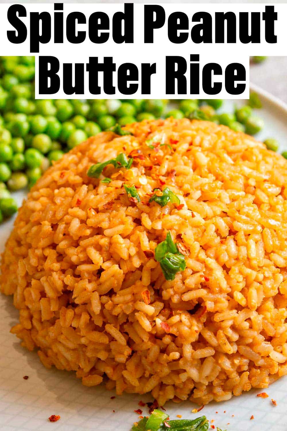 Easy Peanut Butter Rice The Fiery Vegetarian