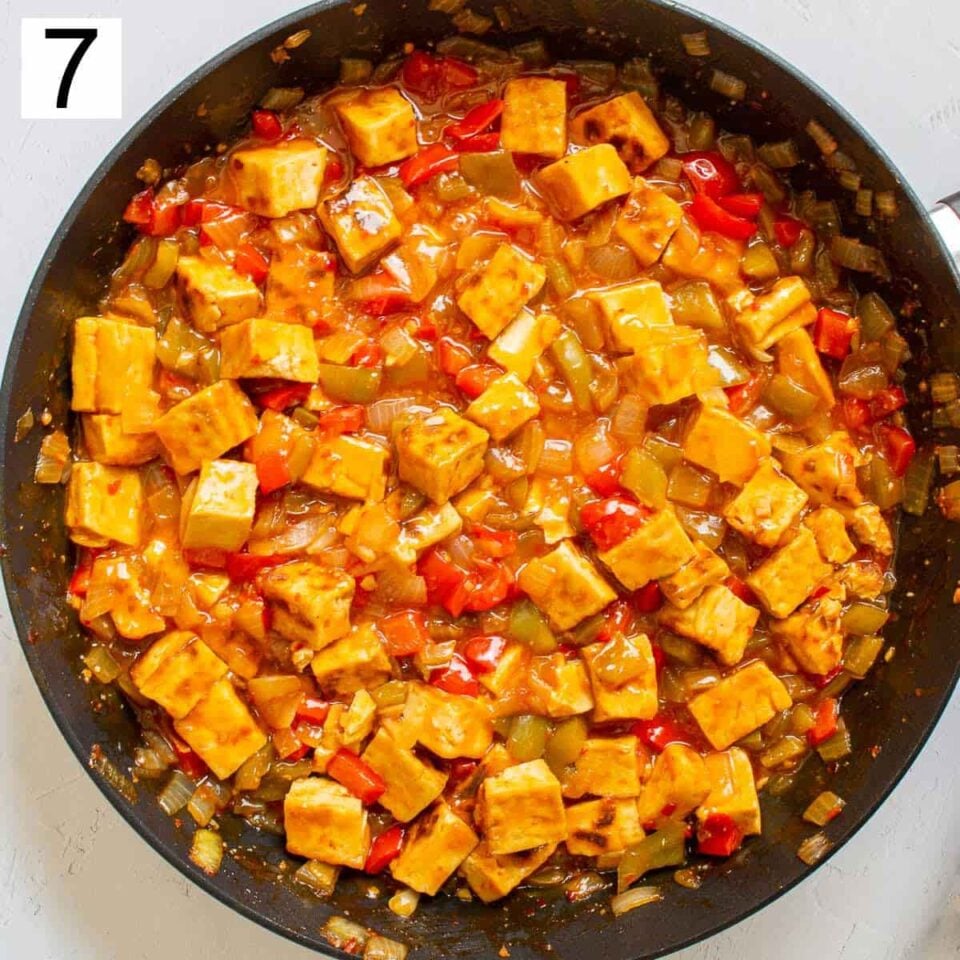 Easy Chili Garlic Tofu The Fiery Vegetarian