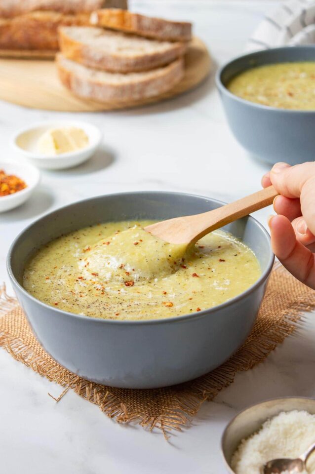 Creamy Instant Pot Green Bean Soup The Fiery Vegetarian