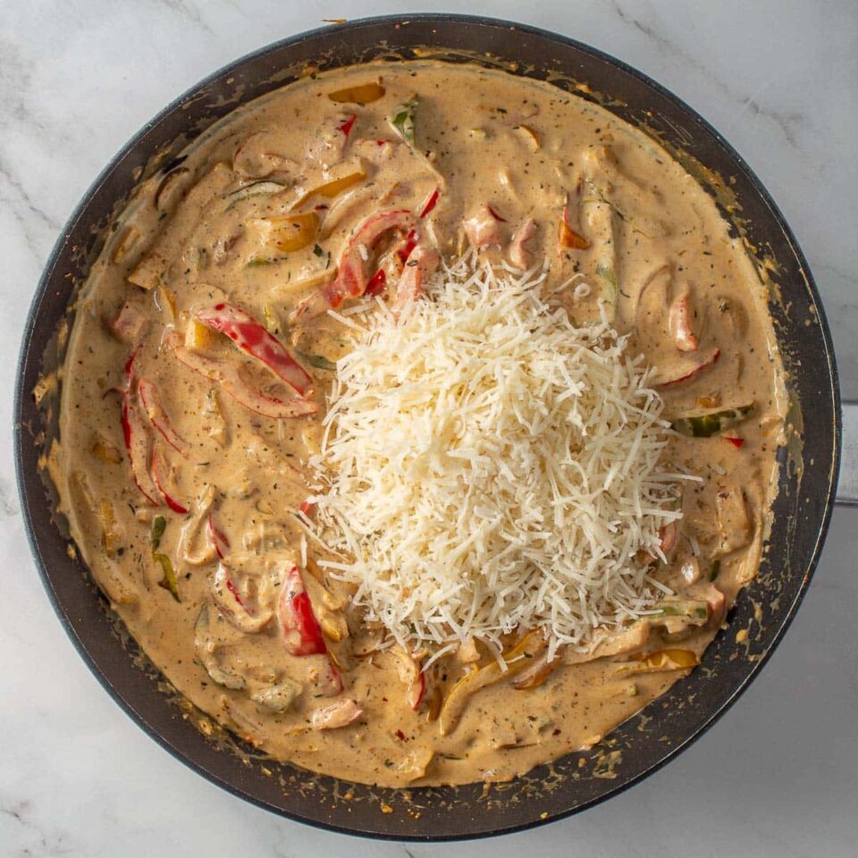 Easy Vegetarian Rasta Pasta - The Fiery Vegetarian