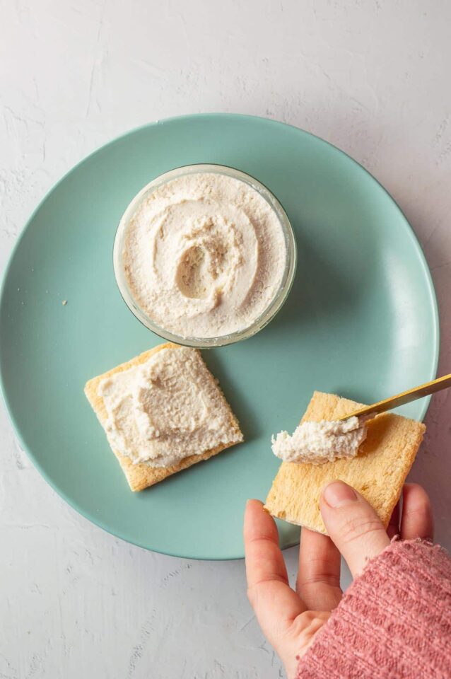 Easy NonDairy Cream Cheese The Fiery Vegetarian