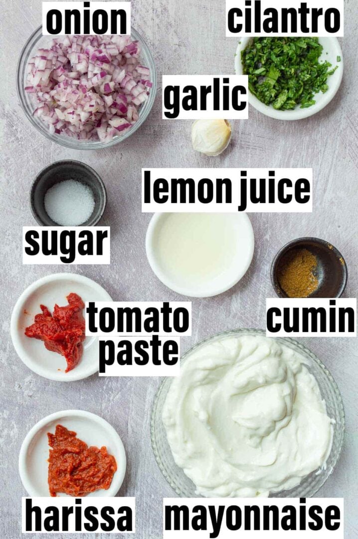 Easy Algerian Sauce (Sauce Algérienne) The Fiery Vegetarian