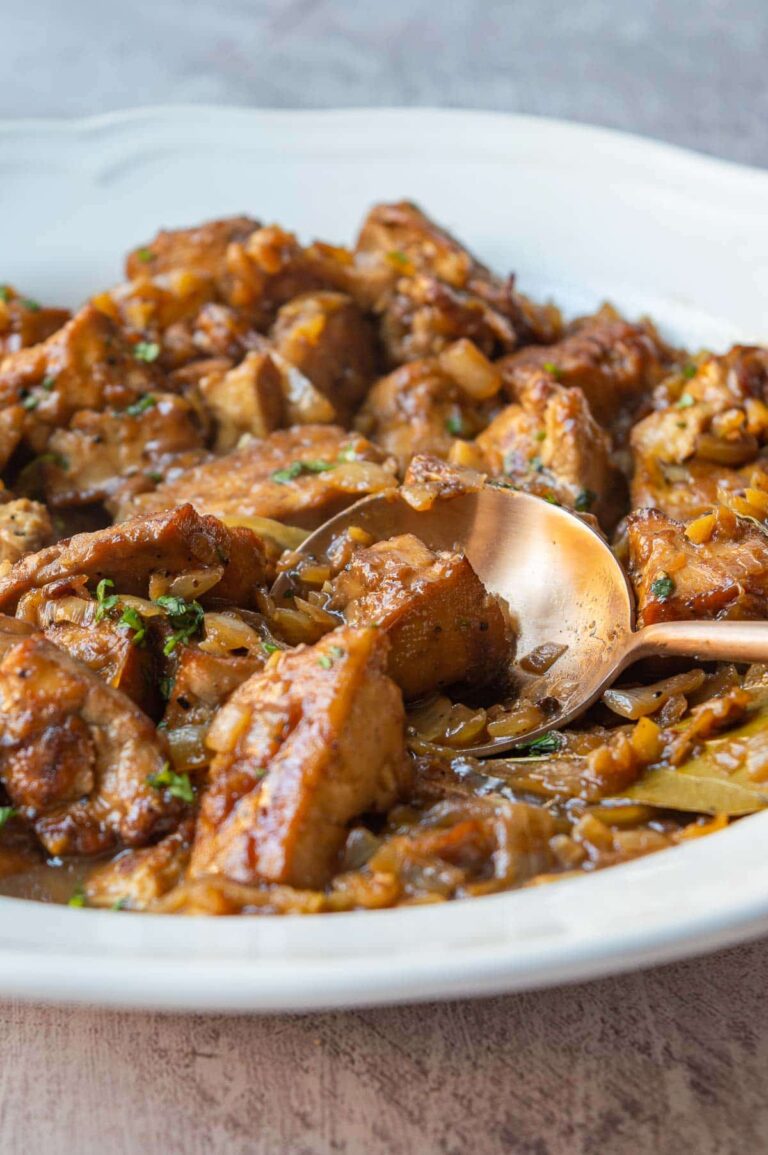 Epic Tofu Adobo (Vegan) The Fiery Vegetarian